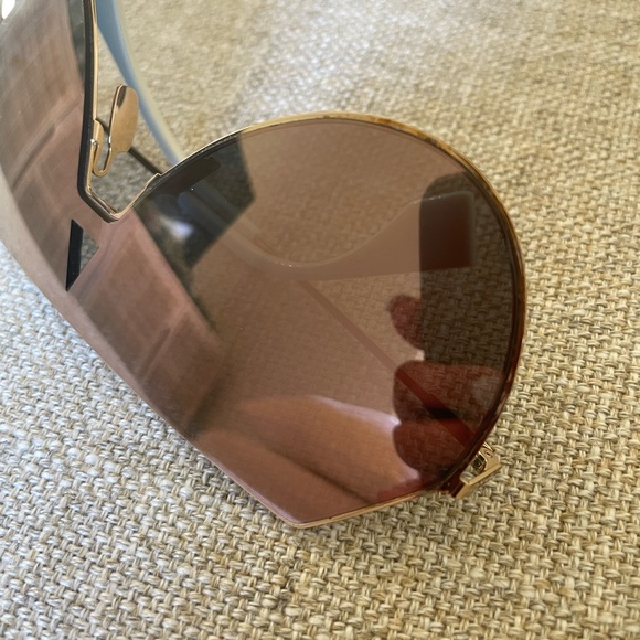 Rose Gold FENDI Sunglasses - Picture 10 of 12